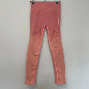 Gymshark Adapt Ombre Seamless Leggings Womens Size Small Pink Activewear